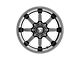 Fittipaldi Offroad FA16 Gloss Black Milled 8-Lug Wheel; 20x12; -51mm Offset (11-14 Silverado 3500 HD SRW)