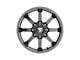 Fittipaldi Offroad FA16 Gloss Black Milled 8-Lug Wheel; 20x9; 12mm Offset (11-14 Silverado 3500 HD SRW)