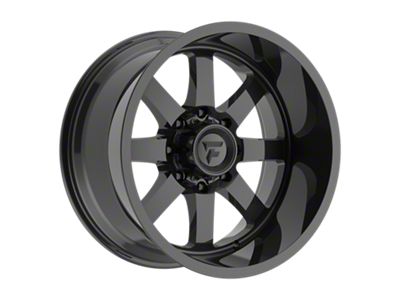 Fittipaldi Offroad FA16 Gloss Black 8-Lug Wheel; 22x12; -51mm Offset (11-14 Silverado 3500 HD SRW)