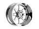 Fittipaldi Offroad FA16 Mirror Coat 8-Lug Wheel; 22x12; -51mm Offset (11-14 Silverado 3500 HD SRW)