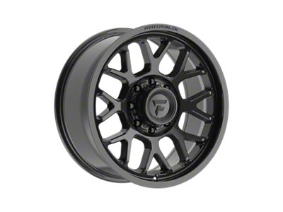 Fittipaldi Offroad FA17 Gloss Black 8-Lug Wheel; 20x9; 18mm Offset (11-14 Silverado 3500 HD SRW)