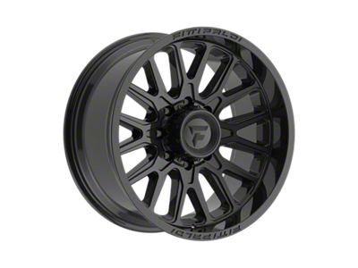 Fittipaldi Offroad FA18 Gloss Black 8-Lug Wheel; 20x10; -19mm Offset (11-14 Silverado 3500 HD SRW)