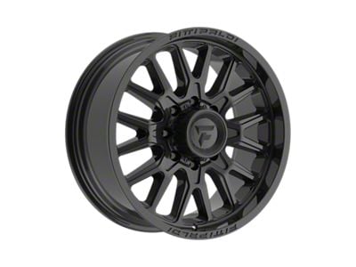 Fittipaldi Offroad FA18 Gloss Black 8-Lug Wheel; 20x9; 18mm Offset (11-14 Silverado 3500 HD SRW)