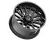 Fittipaldi Offroad FA18 Gloss Black 8-Lug Wheel; 22x12; -44mm Offset (11-14 Silverado 3500 HD SRW)