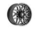 Fittipaldi Offroad FA19 Gloss Black Milled 8-Lug Wheel; 20x9; 18mm Offset (11-14 Silverado 3500 HD SRW)