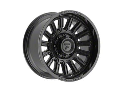 Fittipaldi Offroad FA24 Gloss Black 8-Lug Wheel; 20x10; -19mm Offset (11-14 Silverado 3500 HD SRW)