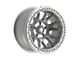 Fittipaldi Offroad FB151 Machined Silver 6-Lug Wheel; 17x9; -38mm Offset (07-14 Tahoe)