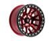 Fittipaldi Offroad FB151 Metallic Red with Red Tint 6-Lug Wheel; 17x9; -38mm Offset (07-14 Tahoe)