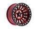 Fittipaldi Offroad FB152 Metallic Red with Red Tint 6-Lug Wheel; 17x9; -38mm Offset (07-14 Tahoe)