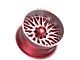 Fittipaldi Offroad FA07 Gloss Red Machined 6-Lug Wheel; 26x12; -44mm Offset (07-14 Yukon)