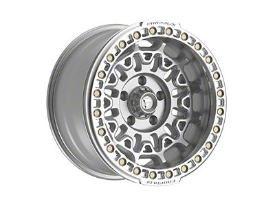 Fittipaldi Offroad FB150 Machined Silver 6-Lug Wheel; 17x9; -15mm Offset (07-14 Yukon)