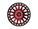 Fittipaldi Offroad FB152 Metallic Red with Red Tint 6-Lug Wheel; 17x9; -38mm Offset (07-14 Yukon)