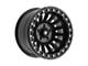 Fittipaldi Offroad FB152 Satin Black 6-Lug Wheel; 17x9; -38mm Offset (07-14 Yukon)