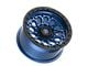 Fittipaldi Offroad FT101 Satin Blue with Black Ring 6-Lug Wheel; 17x9; -12mm Offset (07-14 Yukon)