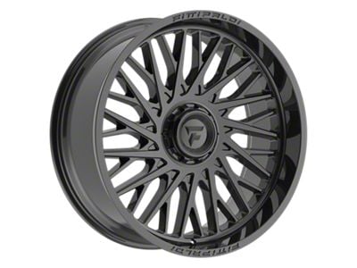 Fittipaldi Offroad FA08 Gloss Black 6-Lug Wheel; 24x10; -19mm Offset (09-14 F-150)