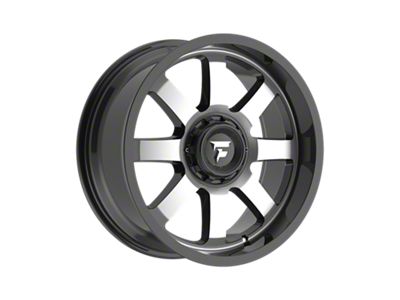 Fittipaldi Offroad FA16 Gloss Black Machined 6-Lug Wheel; 20x9; 12mm Offset (09-14 F-150)