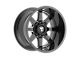 Fittipaldi Offroad FA16 Gloss Black Milled 6-Lug Wheel; 20x12; -51mm Offset (09-14 F-150)