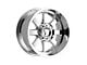 Fittipaldi Offroad FA16 Mirror Coat 6-Lug Wheel; 20x10; -25mm Offset (09-14 F-150)