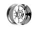 Fittipaldi Offroad FA16 Mirror Coat 6-Lug Wheel; 20x12; -51mm Offset (09-14 F-150)