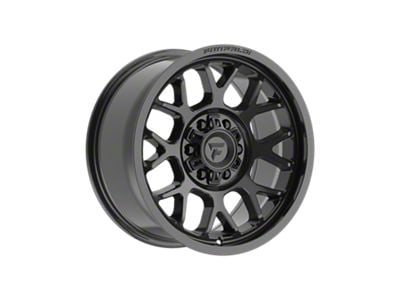 Fittipaldi Offroad FA17 Gloss Black 6-Lug Wheel; 18x9; 0mm Offset (09-14 F-150)