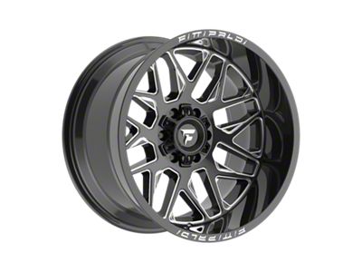 Fittipaldi Offroad FA19 Gloss Black Milled 6-Lug Wheel; 20x12; -44mm Offset (09-14 F-150)