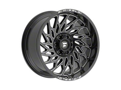 Fittipaldi Offroad FA20 Gloss Black Milled 6-Lug Wheel; 20x10; -19mm Offset (09-14 F-150)