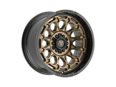 Fittipaldi Offroad FA22 Gloss Bronze with Gloss Black Lip 6-Lug Wheel; 20x10; -19mm Offset (09-14 F-150)