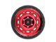 Fittipaldi Offroad FT100 Machined with Red Tint 6-Lug Wheel; 17x9; -12mm Offset (09-14 F-150)