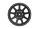 Fittipaldi Offroad FT104 Satin Black 6-Lug Wheel; 17x9; -6mm Offset (09-14 F-150)