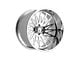 Fittipaldi Offroad FTF506 Polished 6-Lug Wheel; Left Directional; 24x14; -76mm Offset (09-14 F-150)