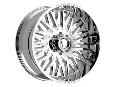 Fittipaldi Offroad FA07 Mirror Coat 8-Lug Wheel; 26x12; -44mm Offset (11-16 F-250 Super Duty)