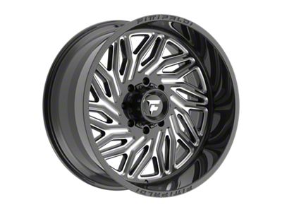 Fittipaldi Offroad FA13 Gloss Black Milled 8-Lug Wheel; 24x12; -44mm Offset (11-16 F-250 Super Duty)