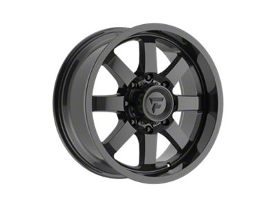 Fittipaldi Offroad FA16 Gloss Black 8-Lug Wheel; 20x9; 12mm Offset (11-16 F-250 Super Duty)