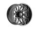 Fittipaldi Offroad FA19 Gloss Black Milled 8-Lug Wheel; 20x12; -44mm Offset (11-16 F-250 Super Duty)