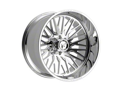 Fittipaldi Offroad FTF500 Polished 8-Lug Wheel; Left Directional; 26x14; -76mm Offset (11-16 F-250 Super Duty)