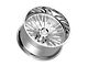 Fittipaldi Offroad FTF500 Polished 8-Lug Wheel; Left Directional; 26x14; -76mm Offset (11-16 F-250 Super Duty)