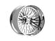 Fittipaldi Offroad FTF500 Polished 8-Lug Wheel; Right Directional; 26x14; -76mm Offset (11-16 F-250 Super Duty)