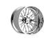 Fittipaldi Offroad FTF502 Polished 8-Lug Wheel; 24x14; -76mm Offset (11-16 F-250 Super Duty)