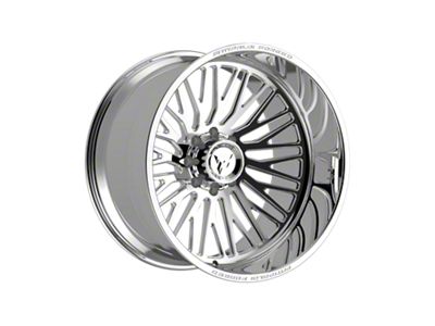 Fittipaldi Offroad FTF505 Polished 8-Lug Wheel; Right Directional; 24x14; -76mm Offset (11-16 F-250 Super Duty)