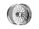 Fittipaldi Offroad FTF505 Polished 8-Lug Wheel; Right Directional; 26x14; -76mm Offset (11-16 F-250 Super Duty)