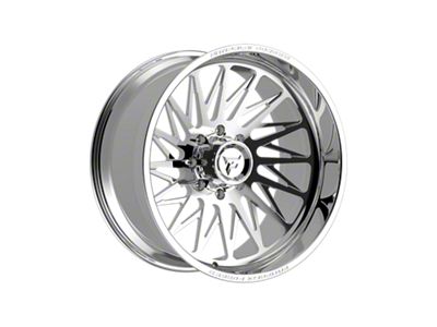 Fittipaldi Offroad FTF506 Polished 8-Lug Wheel; Left Directional; 24x12; -44mm Offset (11-16 F-250 Super Duty)