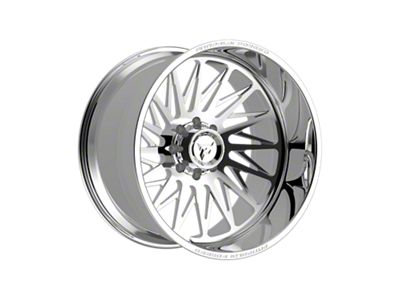 Fittipaldi Offroad FTF506 Polished 8-Lug Wheel; Left Directional; 24x14; -76mm Offset (11-16 F-250 Super Duty)