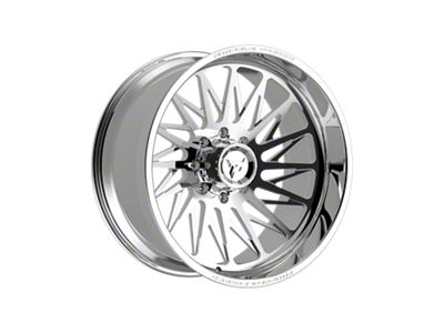 Fittipaldi Offroad FTF506 Polished 8-Lug Wheel; Right Directional; 24x12; -44mm Offset (11-16 F-250 Super Duty)