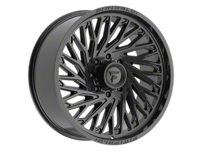 Fittipaldi Offroad FA15 Gloss Black 8-Lug Wheel; 24x10; 0mm Offset (11-16 F-350 Super Duty SRW)