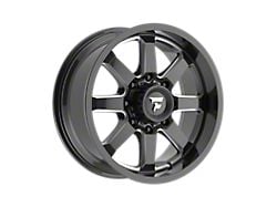 Fittipaldi Offroad FA16 Gloss Black Milled 8-Lug Wheel; 20x9; 12mm Offset (11-16 F-350 Super Duty SRW)