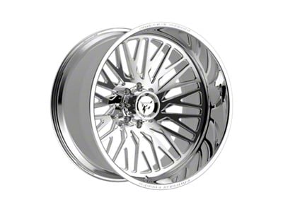 Fittipaldi Offroad FTF500 Polished 8-Lug Wheel; Left Directional; 26x14; -76mm Offset (11-16 F-350 Super Duty SRW)