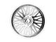 Fittipaldi Offroad FTF500 Polished 8-Lug Wheel; Right Directional; 26x14; -76mm Offset (11-16 F-350 Super Duty SRW)