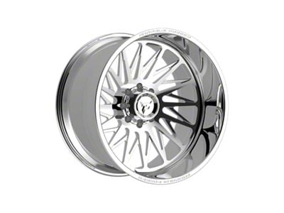 Fittipaldi Offroad FTF506 Polished 8-Lug Wheel; Left Directional; 24x14; -76mm Offset (11-16 F-350 Super Duty SRW)