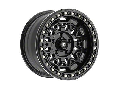 Fittipaldi Offroad FB150 Satin Black 6-Lug Wheel; 17x9; -15mm Offset (14-18 Sierra 1500)