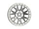 Fittipaldi Offroad FB151 Machined Silver 6-Lug Wheel; 17x9; -38mm Offset (14-18 Silverado 1500)